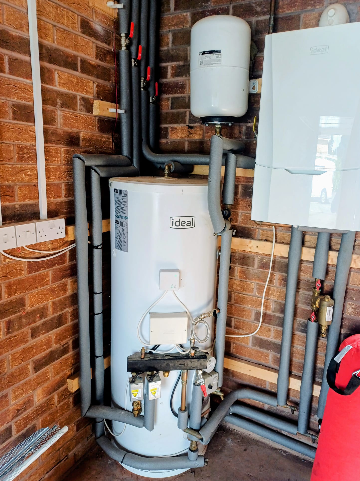 Ideal boiler heating system