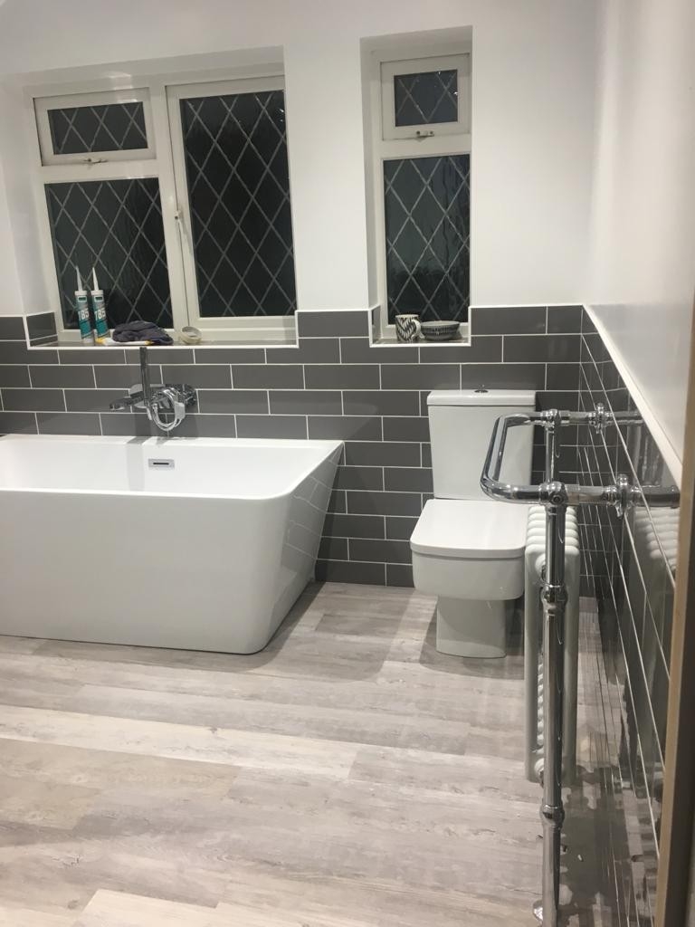 Completed installation project